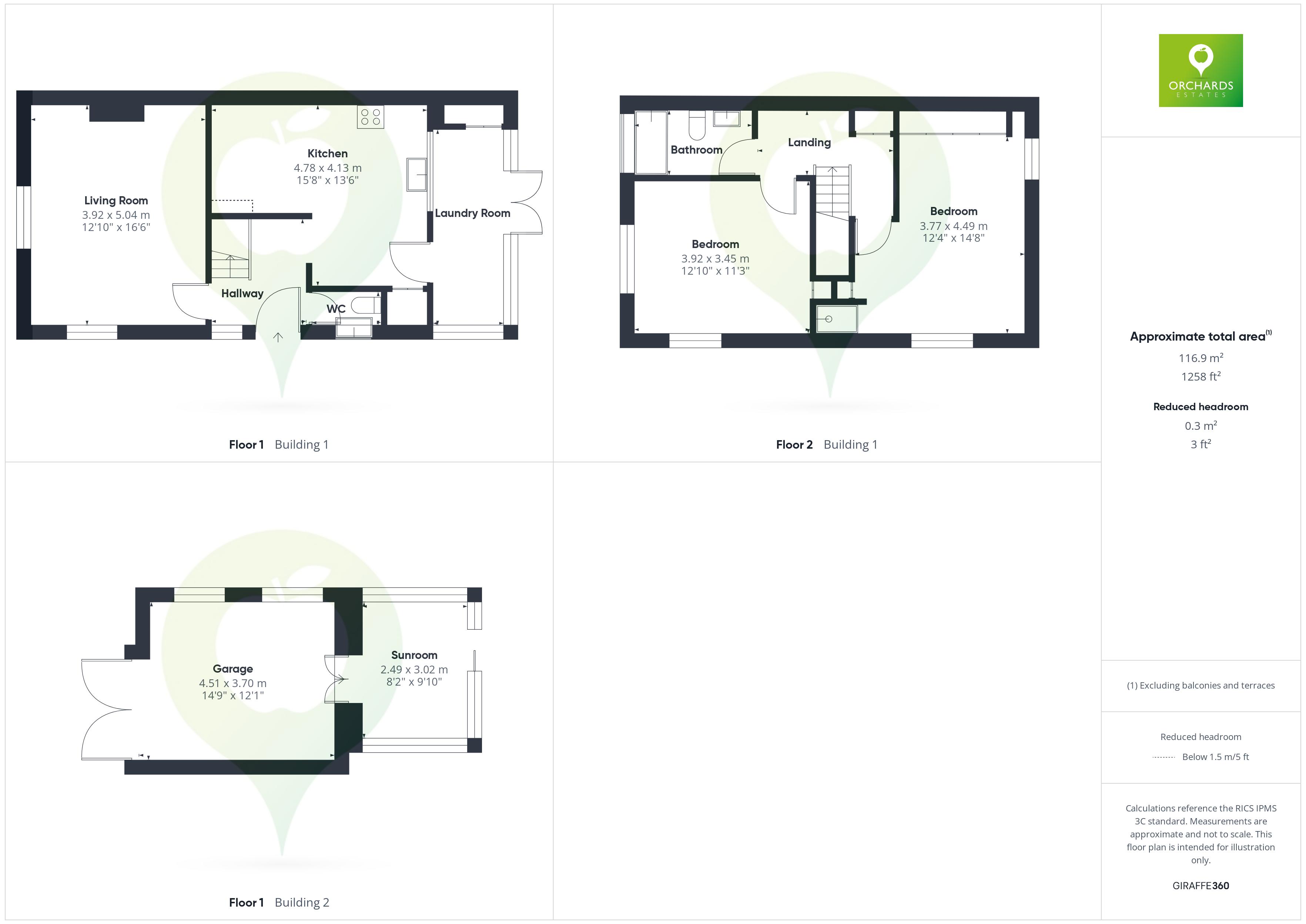 2 bed house for sale in Rectory Lane, Norton- Sub-Hamdon - Property floorplan