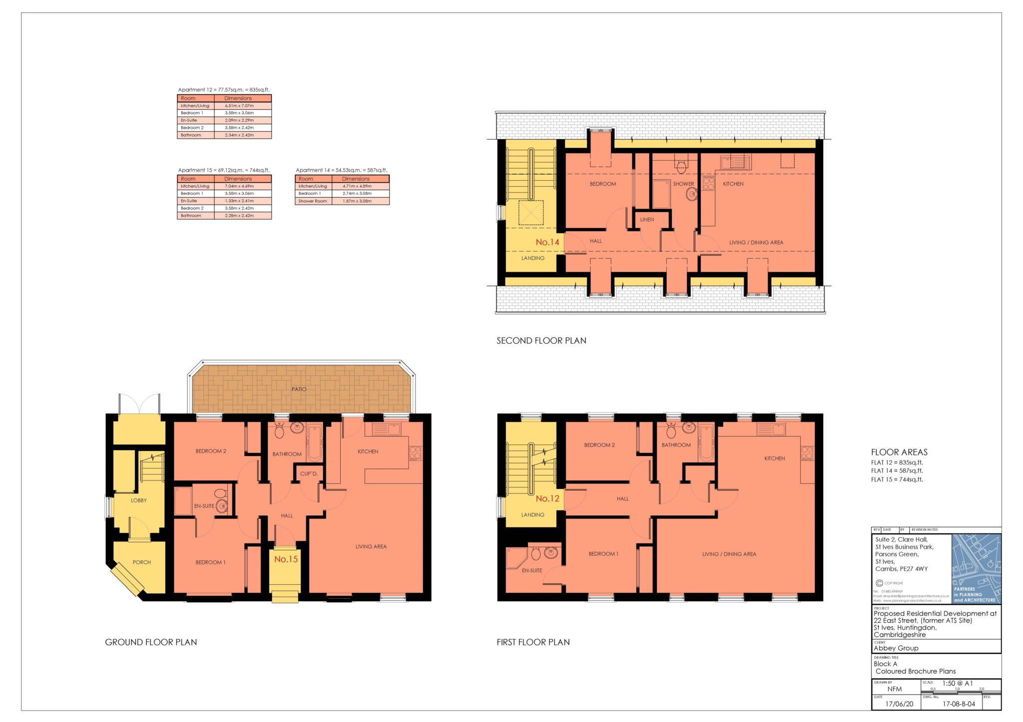 2 bed flat to rent in Hopbine Yard, St Ives - Property Floorplan