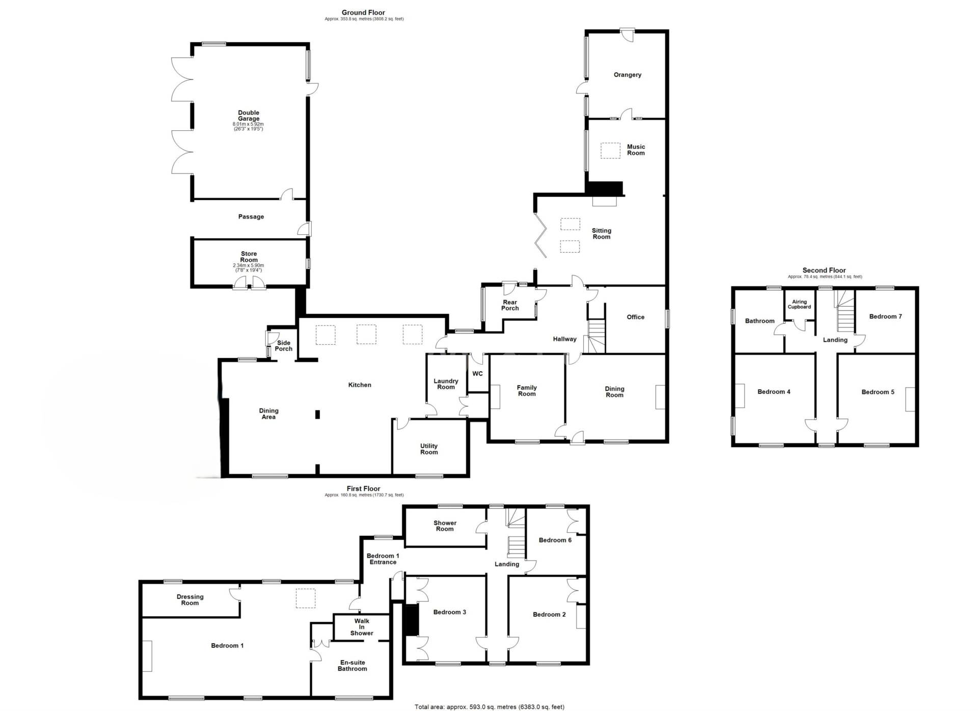 7 bed detached house to rent in Mill Road, Huntingdon  - Property Image 26