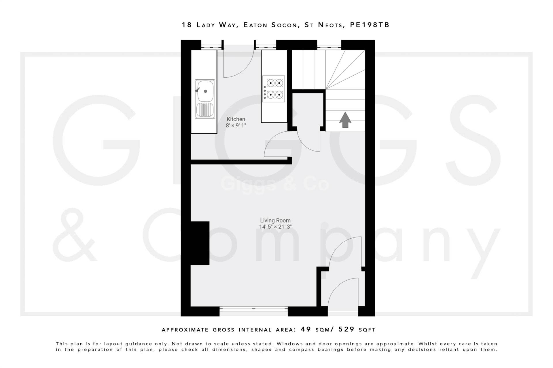 1 bed semi-detached house to rent in Lady Way, St Neots 11