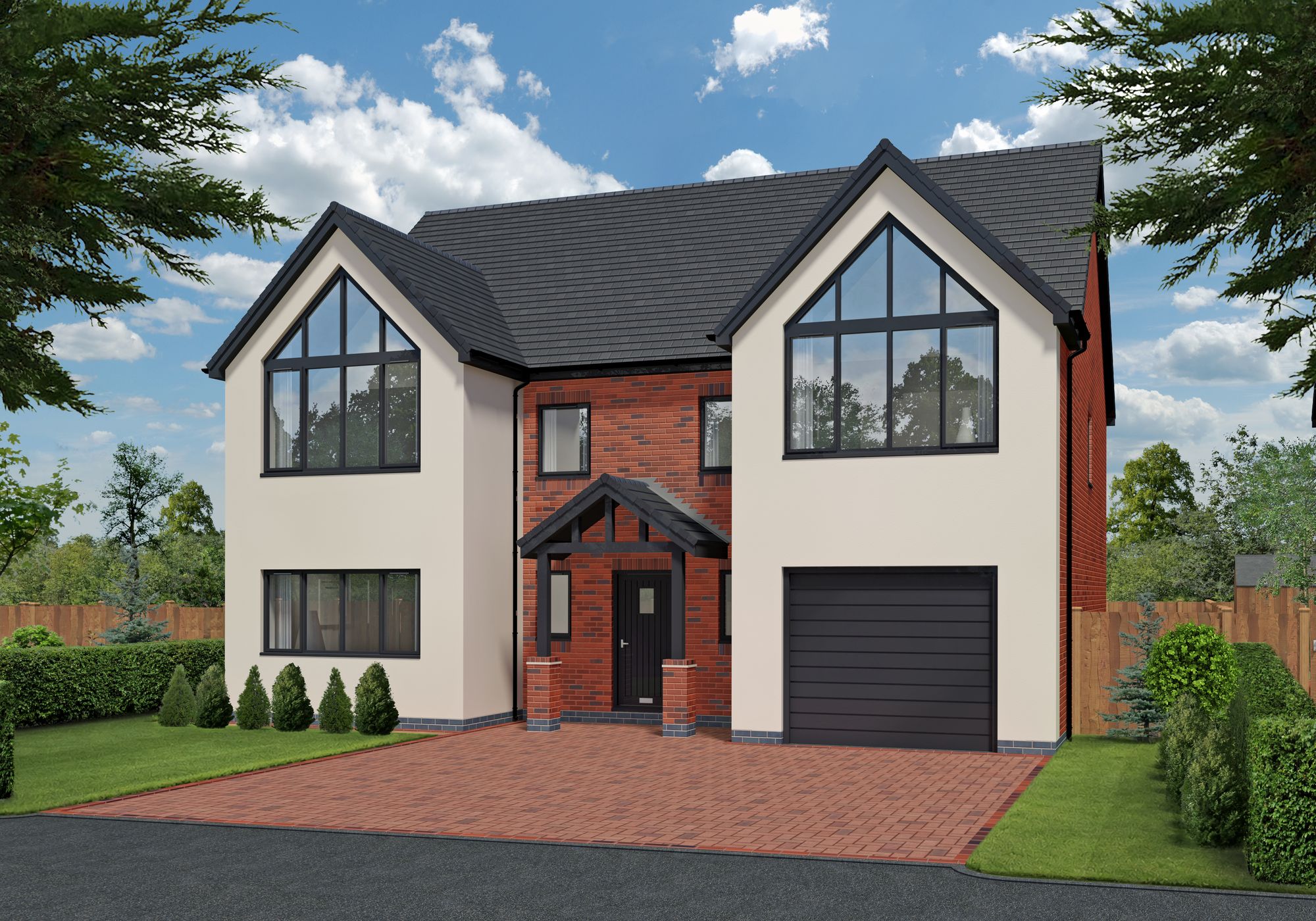 4 bed detached house for sale in Grantham Walk, Pershore - Property Image 1