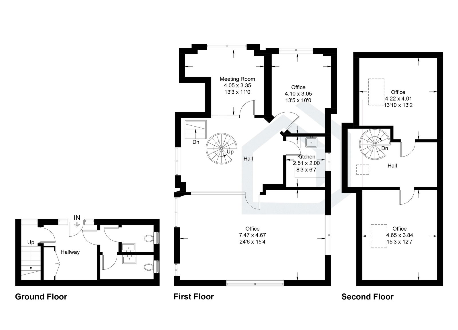 Office to rent in Guildford Road, Effingham, Leatherhead, KT24 5PE - Property floorplan