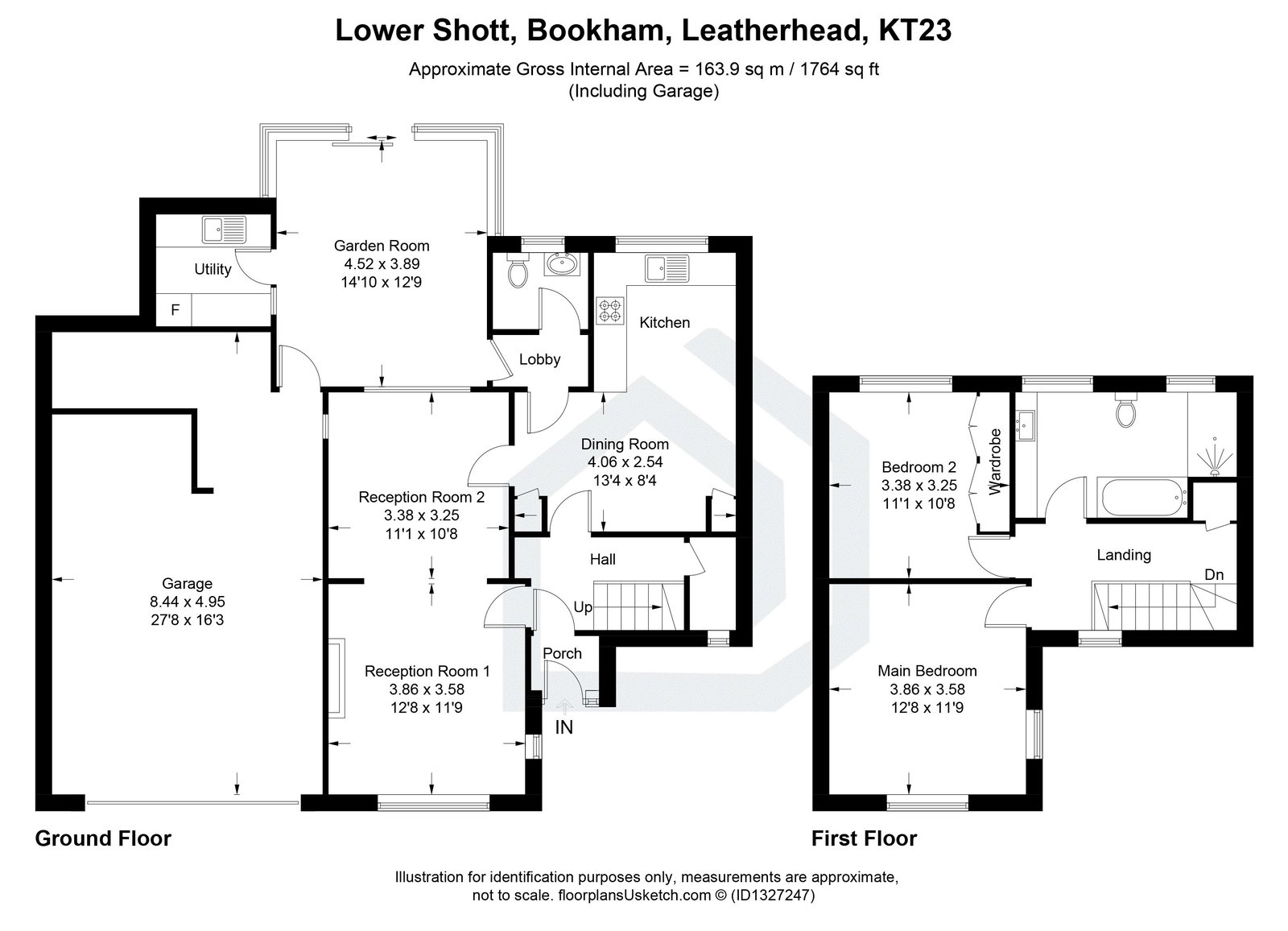 3 bed end of terrace house for sale in Lower Shott, Bookham, KT23 - Property floorplan