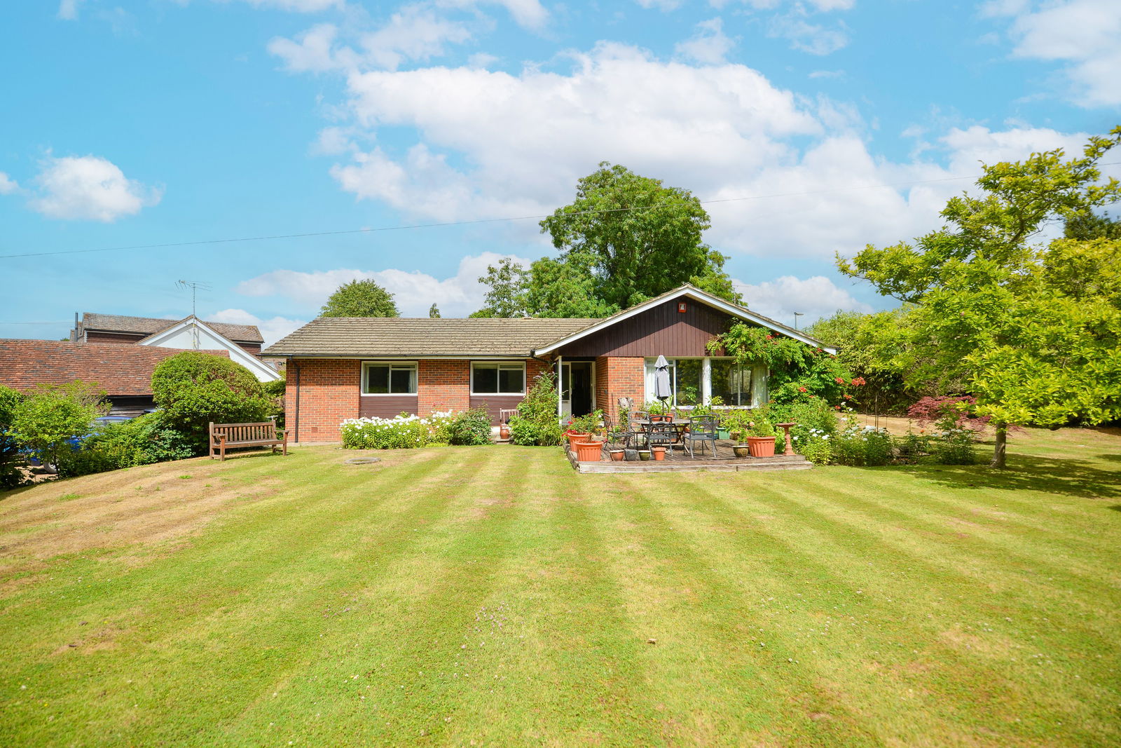 3 bed bungalow for sale in Little Bookham Street, Leatherhead, KT23
