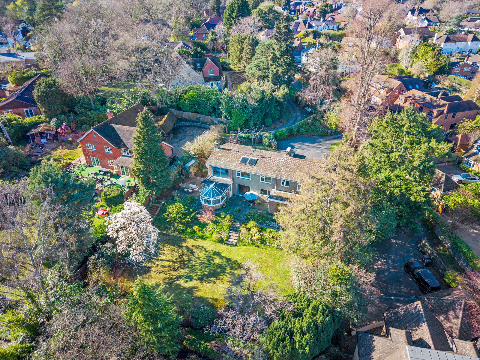 6 bed detached house for sale in Fernhill Lane, Woking, GU22