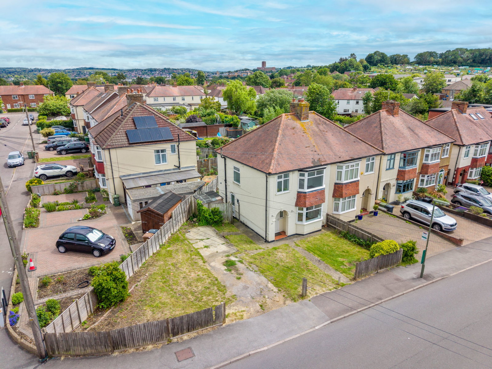 3 bed semi-detached house for sale in Rydes Hill Road, Guildford, GU2