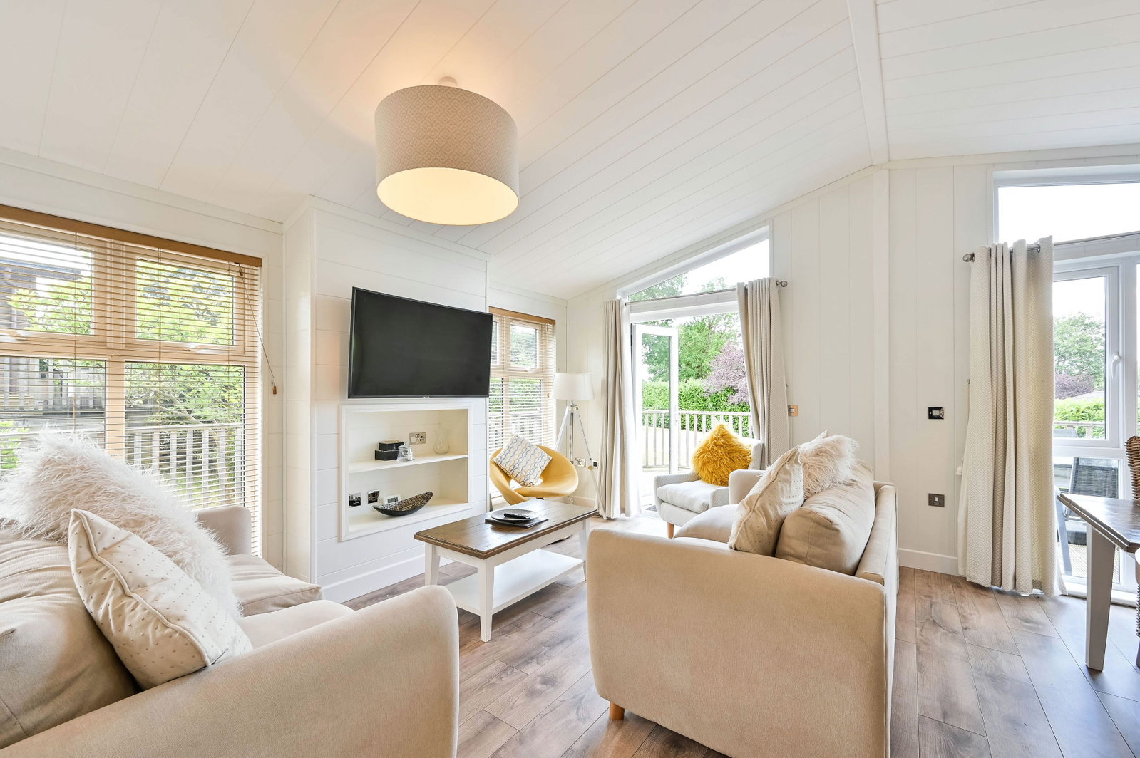2 bed lodge for sale in Edgeley Park, Farley Green  - Property Image 2