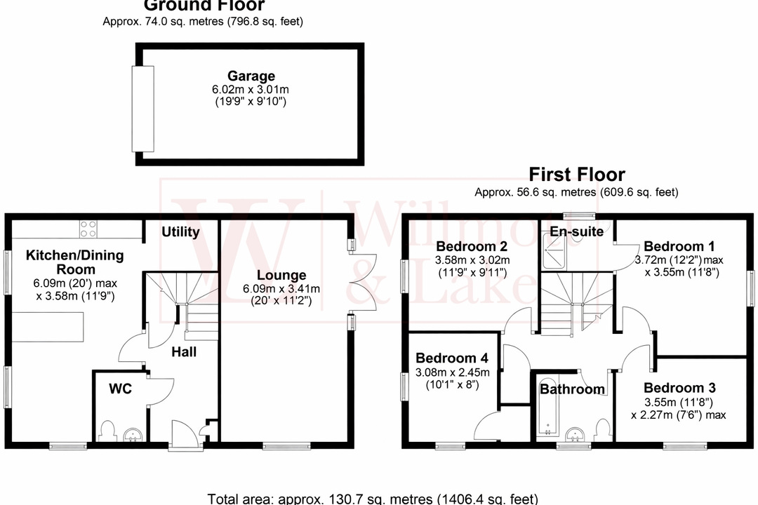 4 bed detached house for sale in Delphian Way, Bishop's Stortford, Hertfordshire - Property floorplan