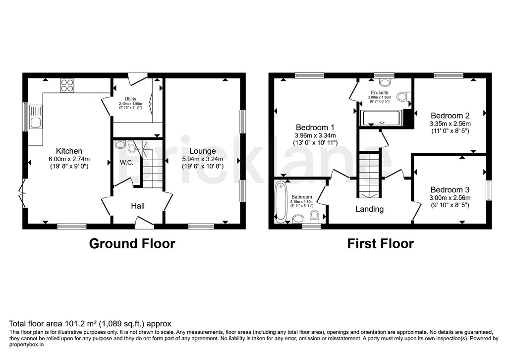 3 bed detached house to rent in Little Clobbs Mead, Little Dunmow, Dunmow, Essex - Property floorplan