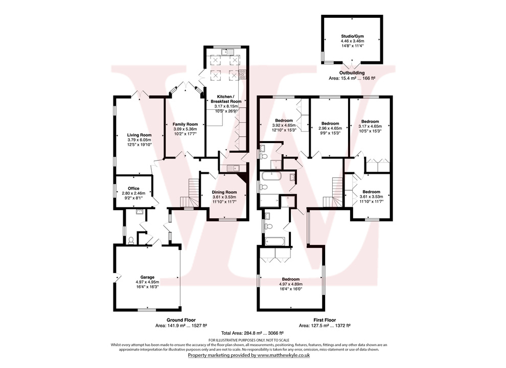 5 bed detached house for sale in Beldams Gate, Bishop's Stortford, Hertfordshire - Property floorplan