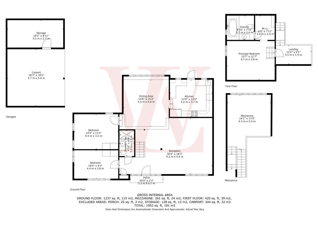 3 bed barn conversion for sale in Bridge Barn, Folly Farm, Stortford Road, Dunmow, Essex - Property floorplan