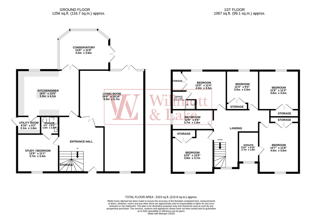 5 bed detached house to rent in Maze Green Heights, Bishop's Stortford, Hertfordshire - Property floorplan