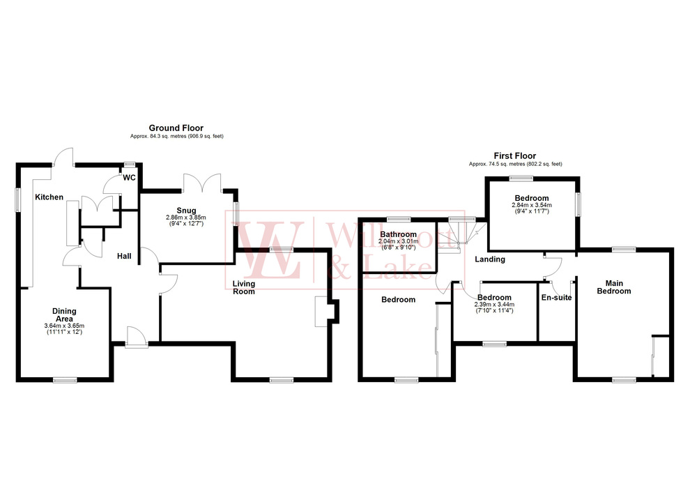 4 bed detached house to rent in Stansted Road, Bishop's Stortford, Hertfordshire - Property floorplan