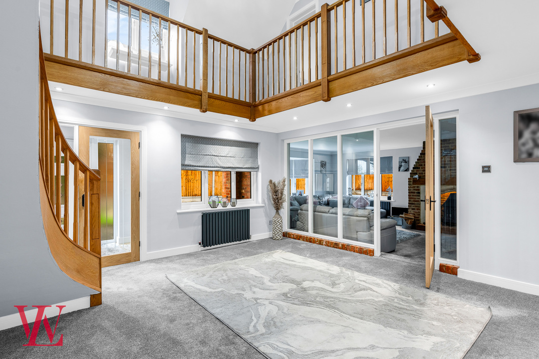 5 bed detached house for sale in Chelmsford Road, White Roding, Dunmow, Essex  - Property Image 4