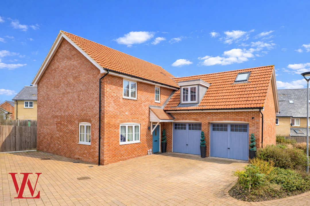 4 bed detached house for sale in Bergham Close, Bishop's Stortford, Hertfordshire