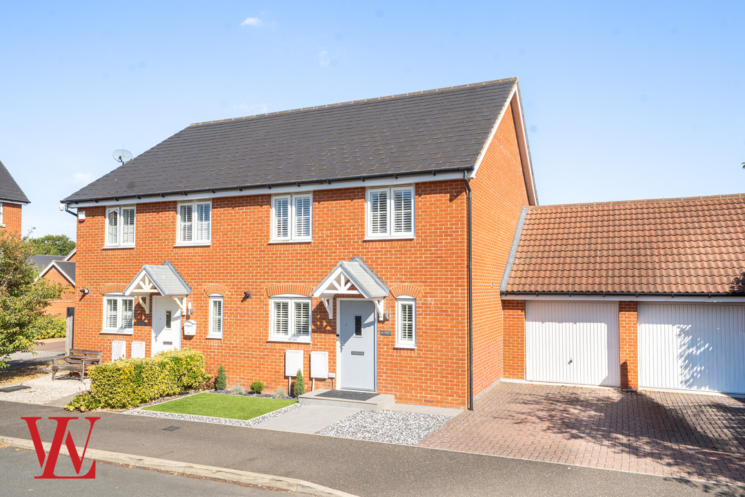 4 bed semi-detached house for sale in Cooper Smith Road, Takeley, Bishop's Stortford, Essex