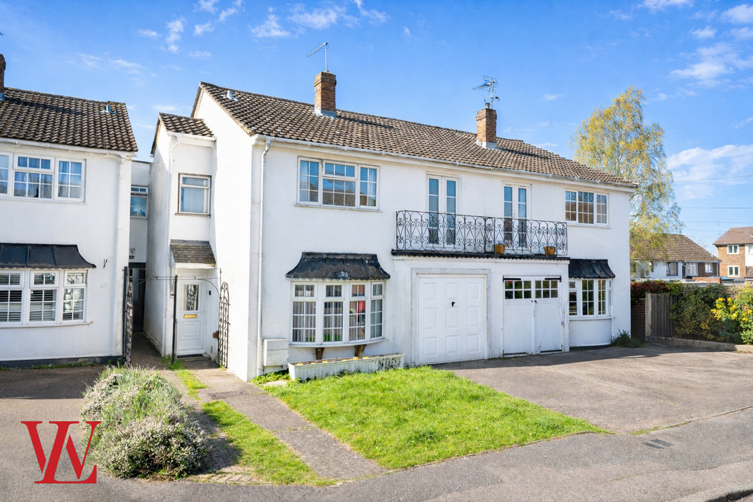 3 bed semi-detached house for sale in Ascot Close, Bishop's Stortford, Hertfordshire