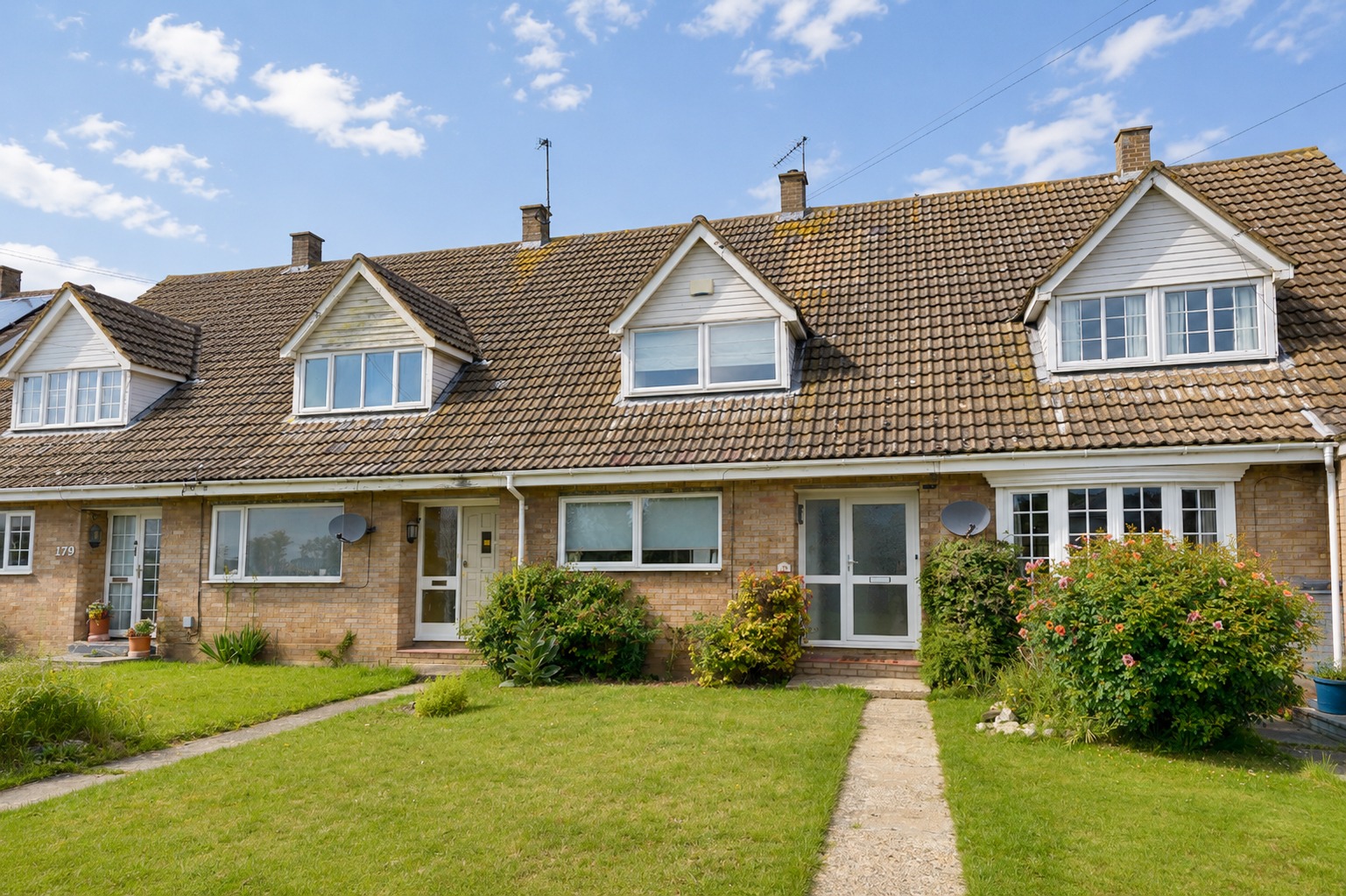 3 Bed Terraced House For Sale In 150Ft Rear Garden With Garage To Rear!