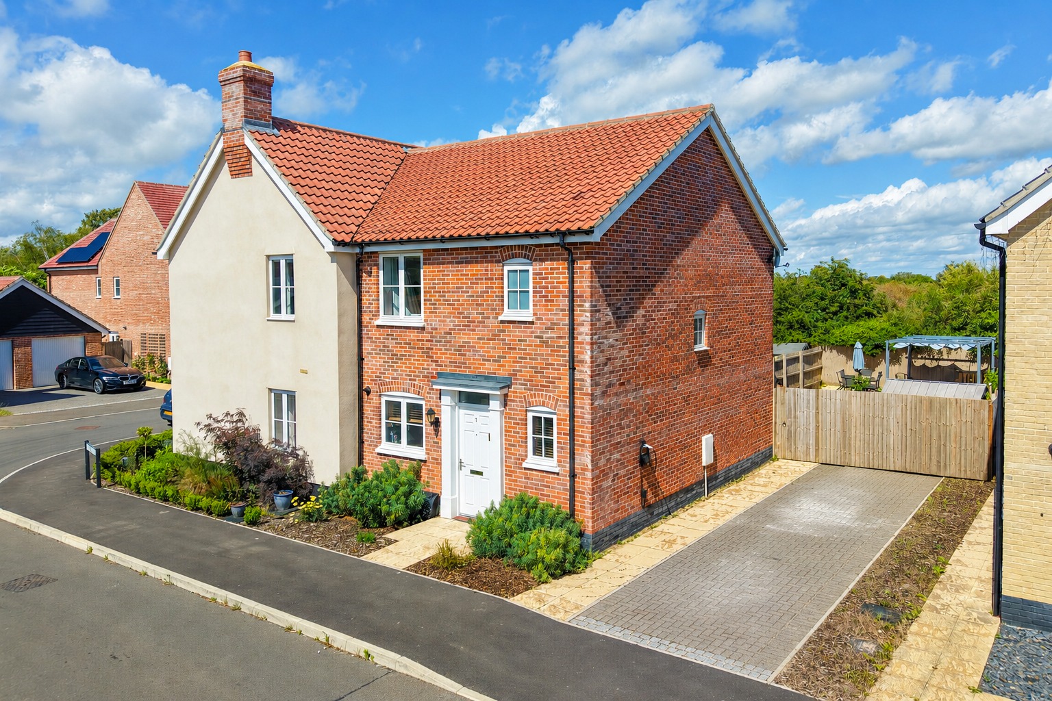 2 Bed Semi-Detached House For Sale In Lavender Lane, Melbourn
