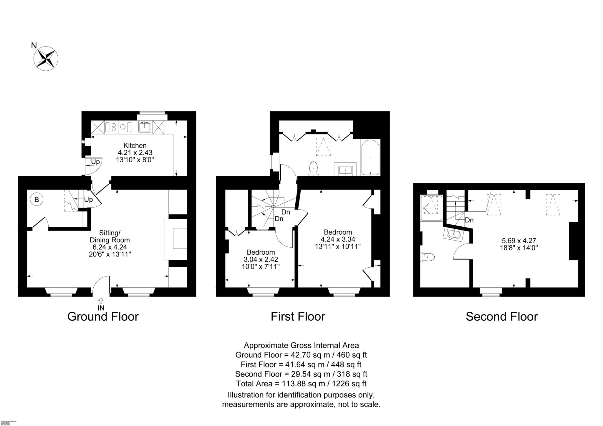 3 bed cottage to rent in Roundtown, Aynho, OX17 - Property floorplan