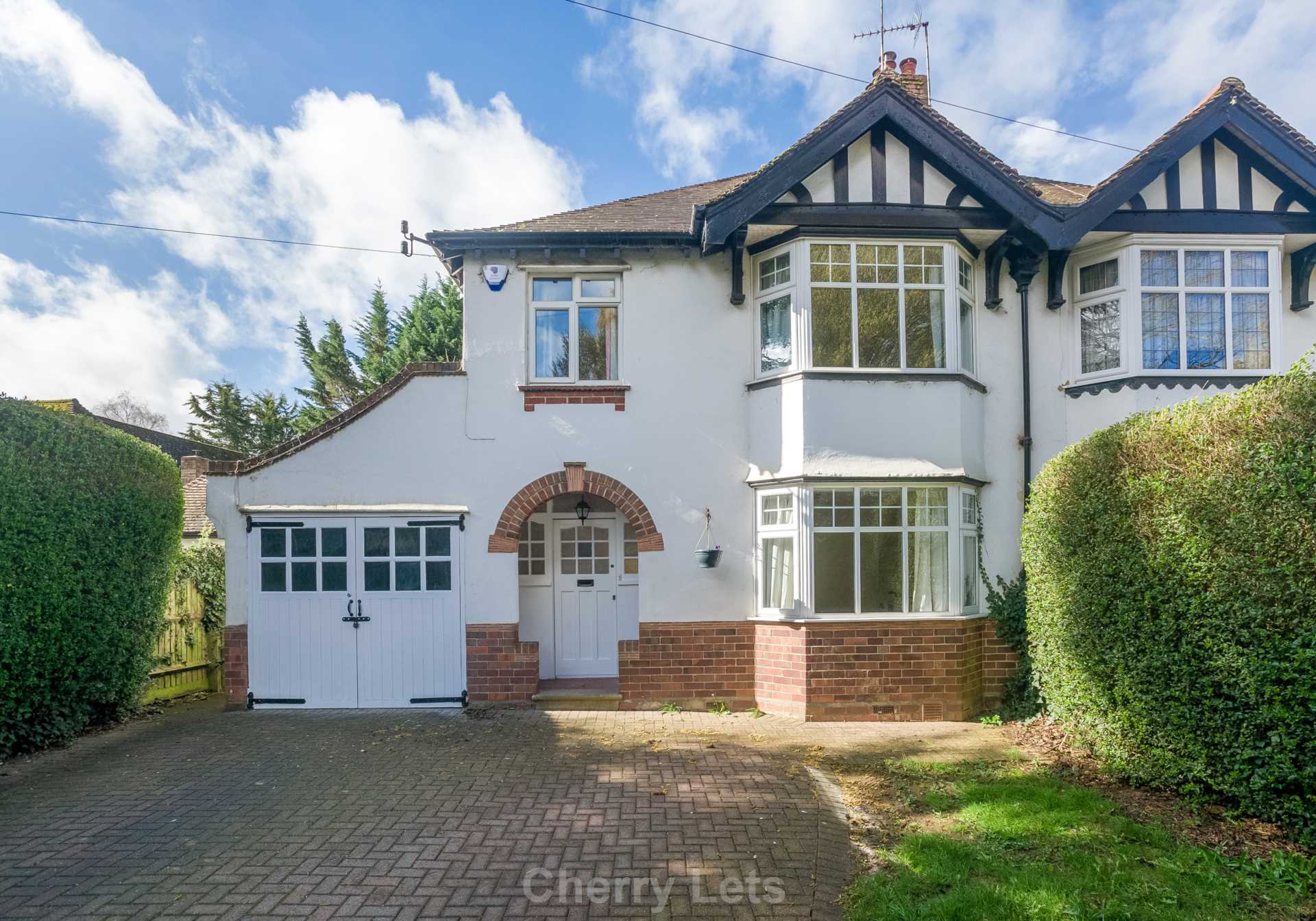 Light and spacious, well presented,  three bedroom period house with garage &  gated driveway.  2 Reception rooms & Conservatory.  Kitchen Breakfast room.  Utility Room.  Cloakroom. Family Bathroom. Enclosed Garden. Gas C/Heating. D/Glazing. Pet Considered.
