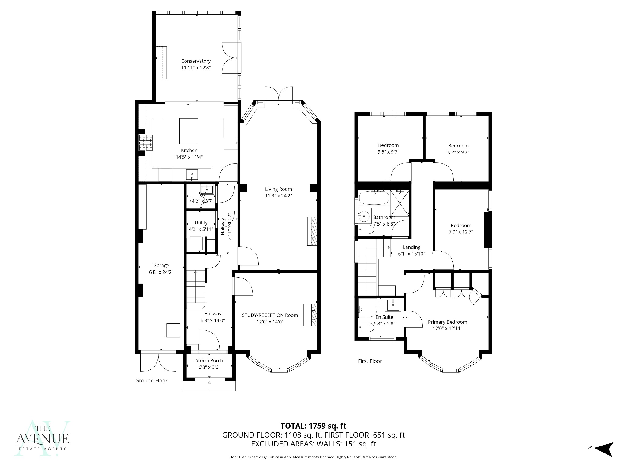 4 bed detached house for sale in Chestnut Avenue, North Grays - Property floorplan