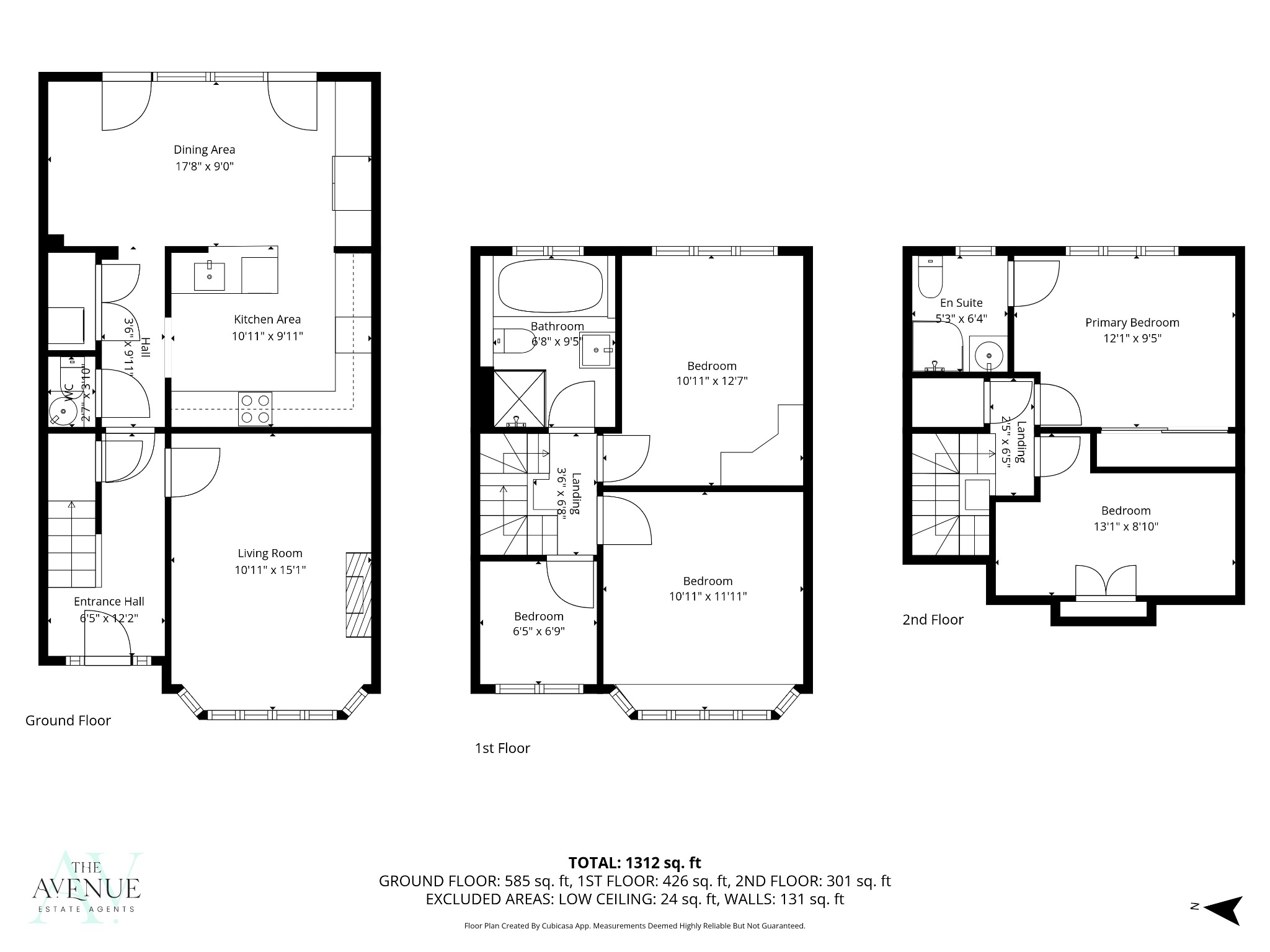 5 bed terraced house for sale in Maclennan Avenue, Rainham - Property floorplan
