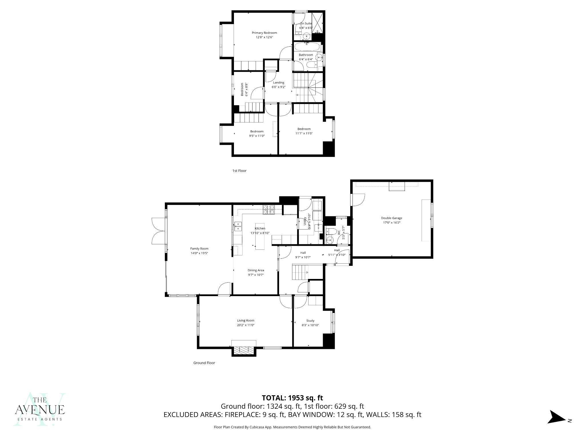 4 bed detached house for sale in Antelope Avenue, Chafford Hundred - Property floorplan