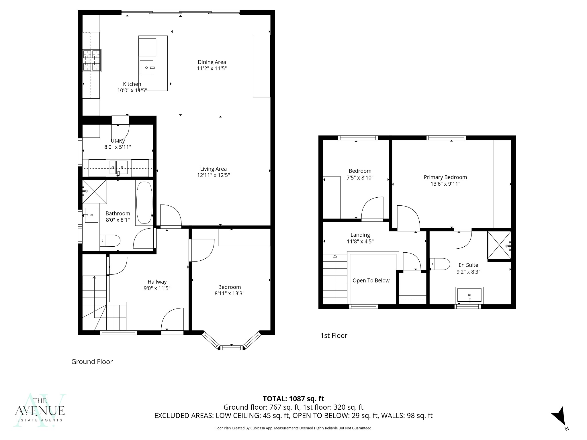 3 bed semi-detached house for sale in Parkside, Woodside - Property floorplan