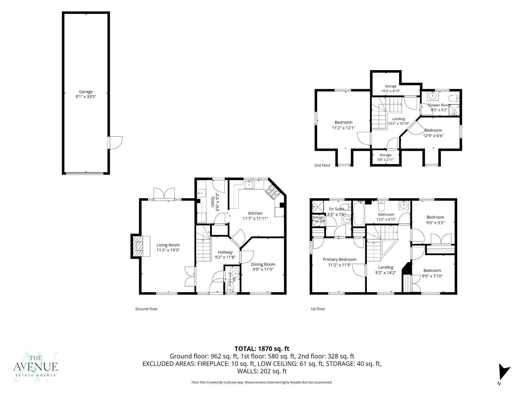 5 bed detached house for sale in Sachfield Drive, Chafford Hundred - Property floorplan