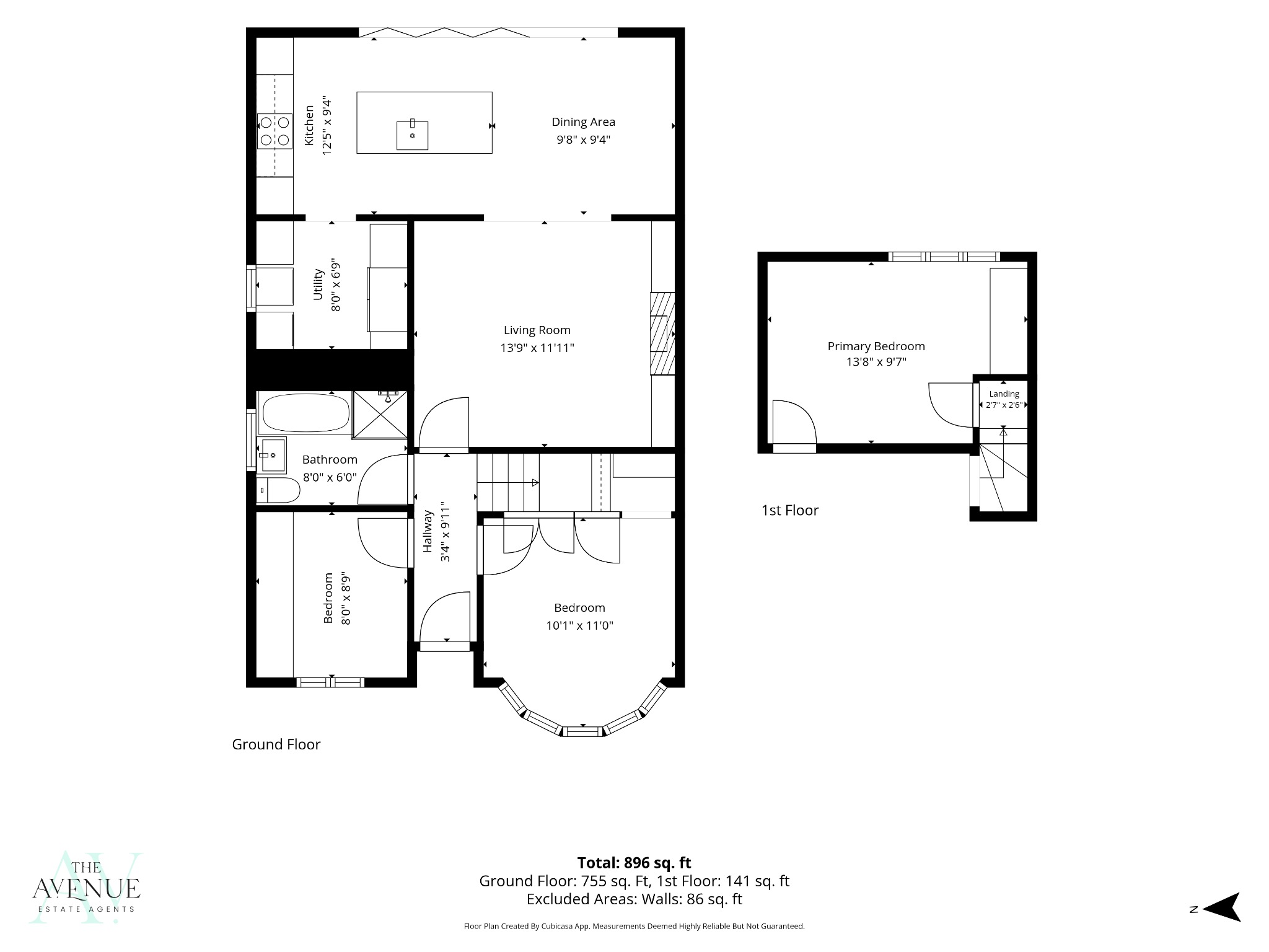 3 bed semi-detached bungalow for sale in Gordon Road, Woodside - Property floorplan