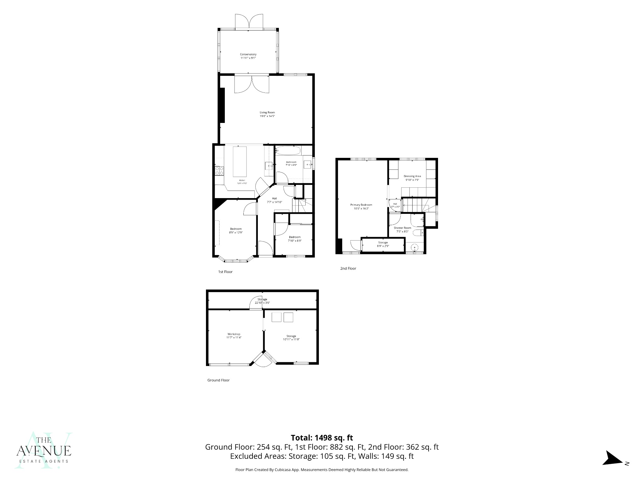 3 bed semi-detached bungalow for sale in Crofton Road, Woodside - Property floorplan