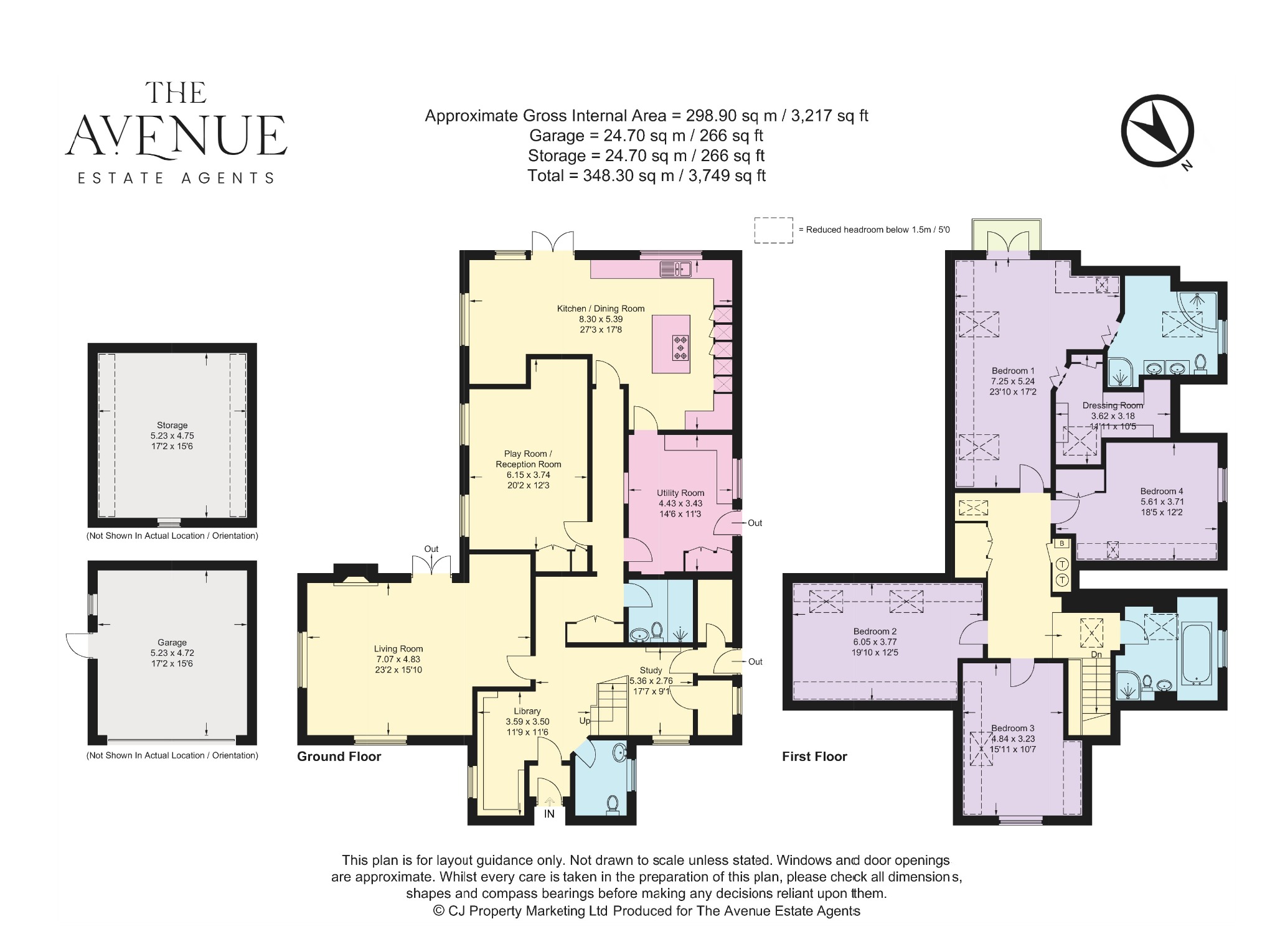 4 bed detached house for sale in Spacious Family Home - Dorchester-On-Thames - Property floorplan