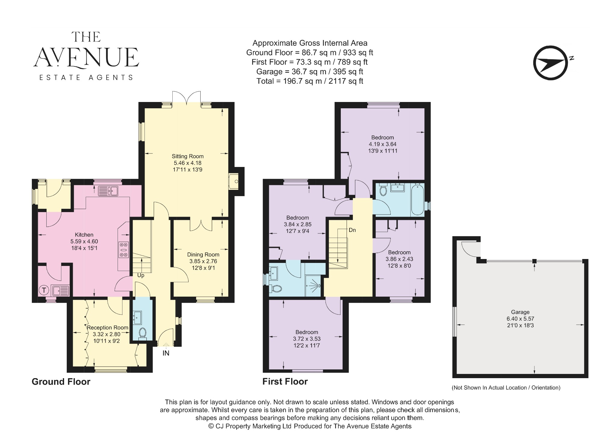 4 bed detached house for sale in Wallingford Road, Shillingford, OX10 - Property floorplan