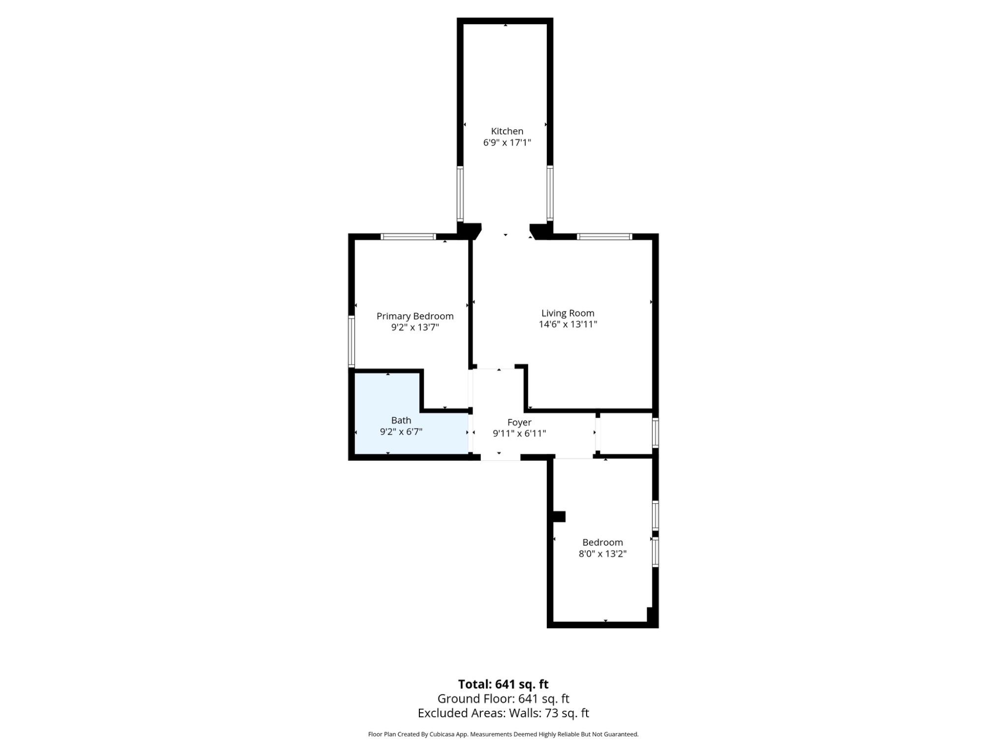 2 bed flat to rent in Bewdley Road, Kidderminster, DY11 6RX - Property floorplan
