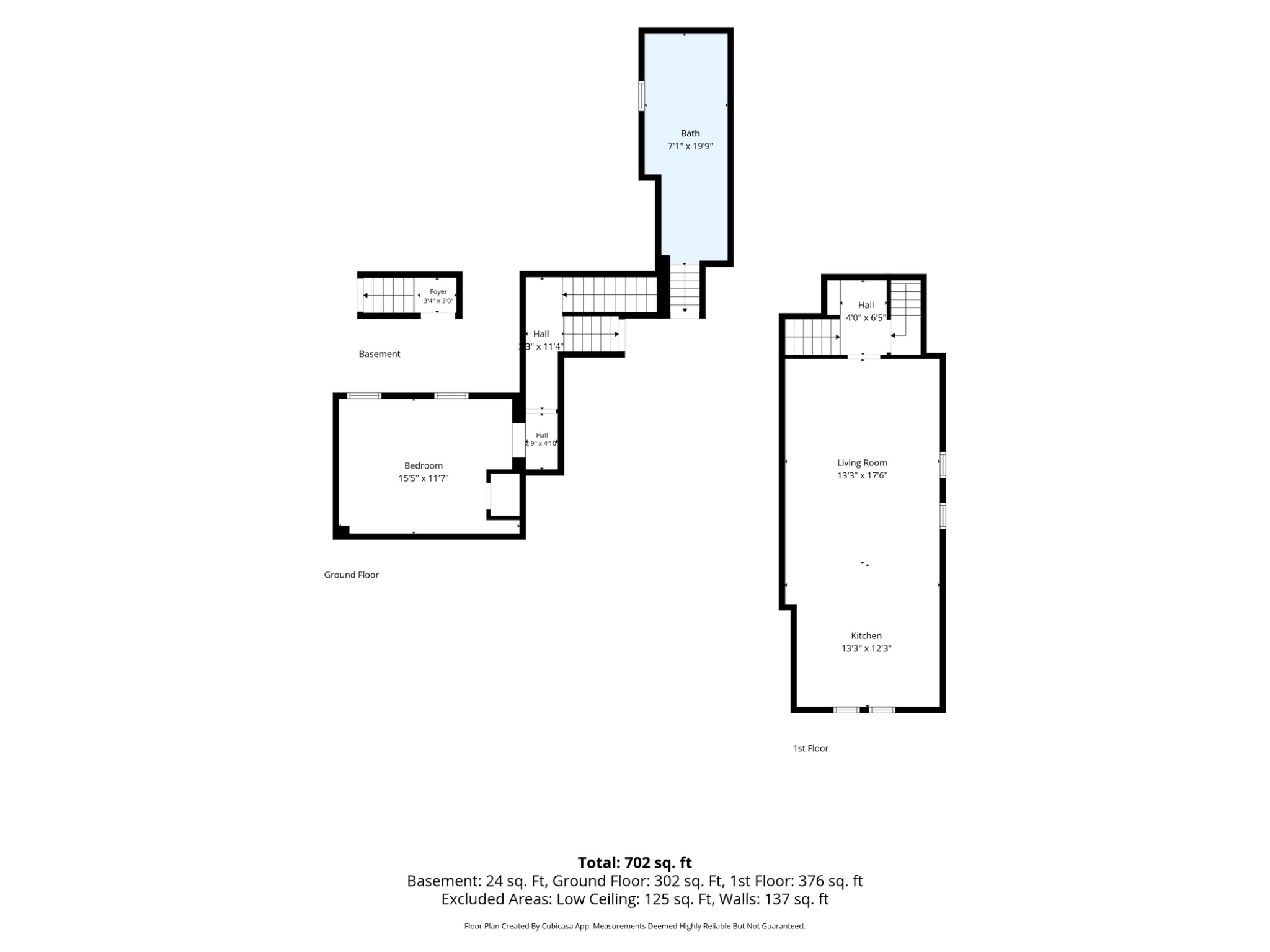 1 bed flat to rent in Warwick Hall Gardens, Bromsgrove, Worcestershire, B60 2DX - Property floorplan