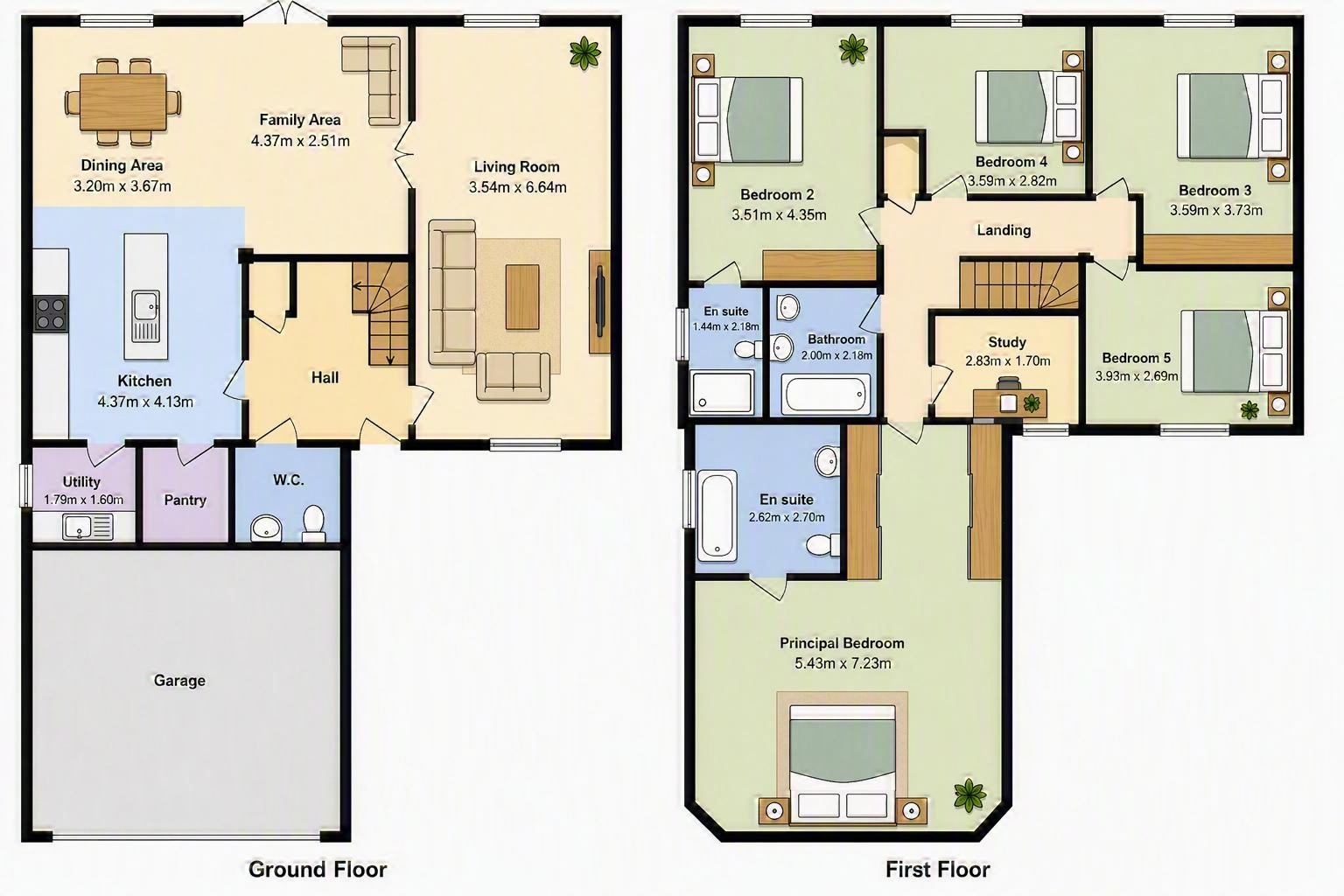 5 bed detached house for sale in Orchard Close, Ketton, PE9 3FQ - Property floorplan