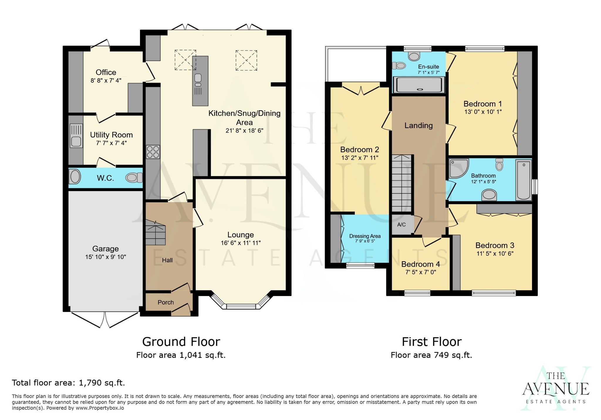 4 bed detached house for sale in Gainsborough Drive, Mile Oak, Tamworth, B78 - Property floorplan