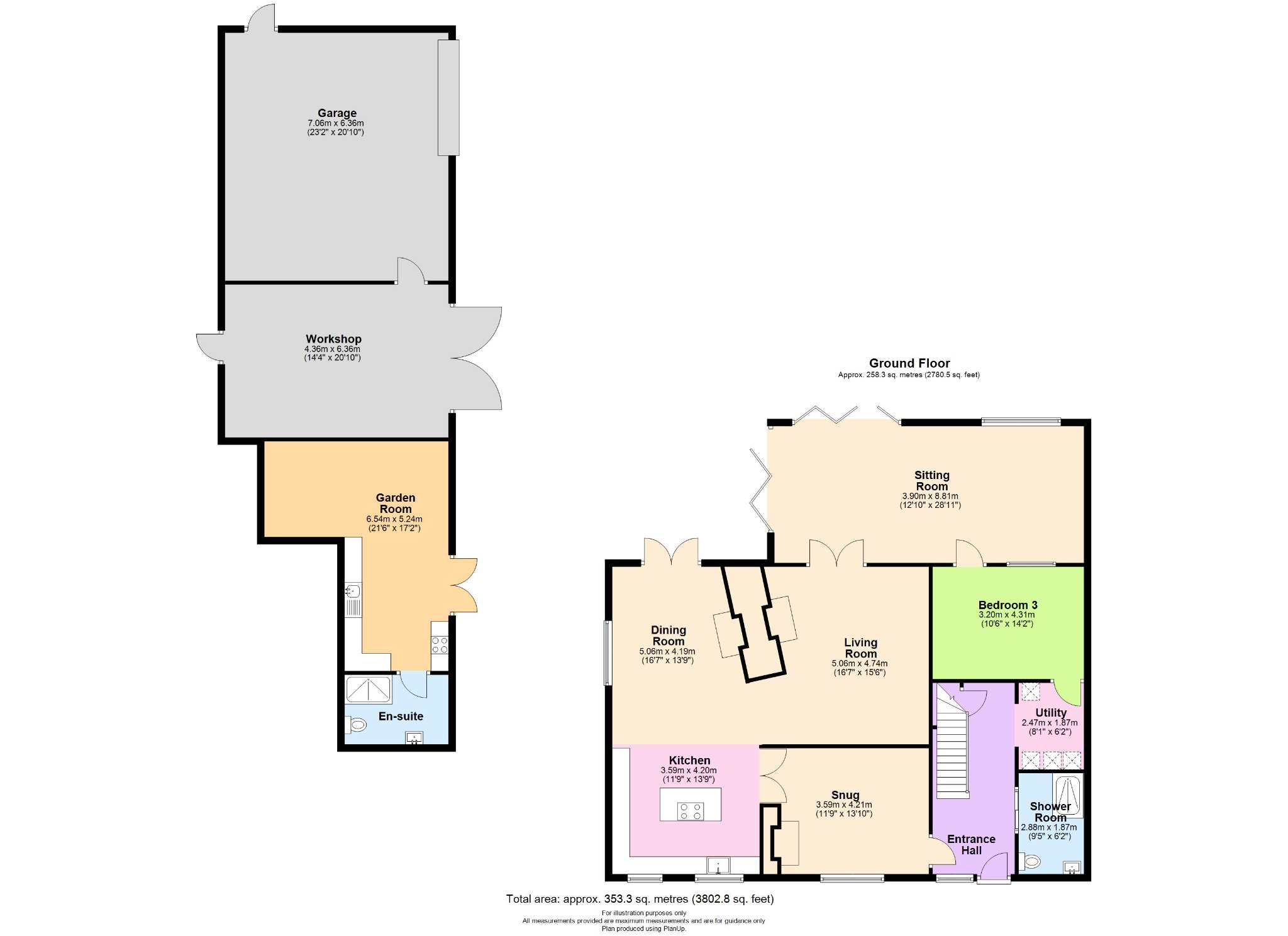 5 bed cottage for sale in Exclusive Riverside Cottage, Coventry Road, Kingsbury,  B78 - Property floorplan