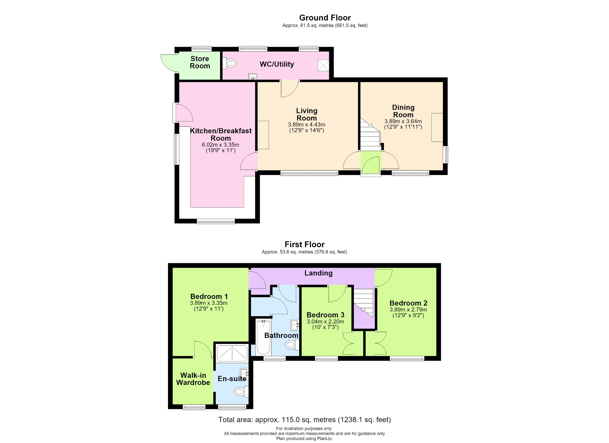 3 bed cottage for sale in Kings Cottage, Hames Lane, Newton Regis, B79 - Property floorplan