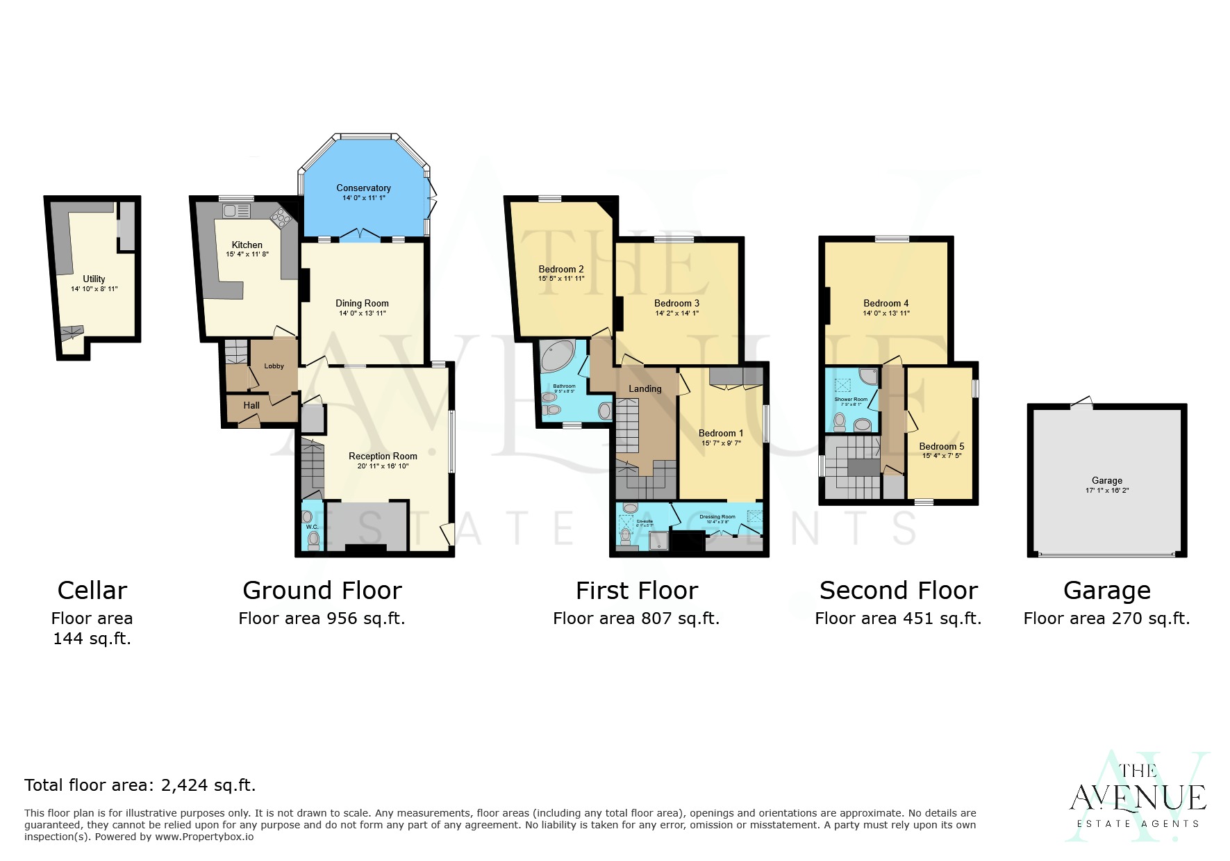5 bed farm house for sale in Church Farm Mews, Dosthill, Tamworth, Staffordshire, B77 - Property floorplan