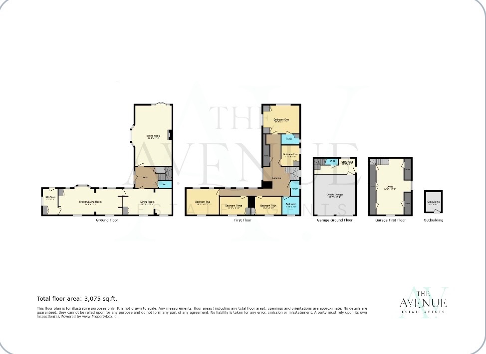 5 bed detached house for sale in The Crofts, Ormes Lane, Ratcliffe Culey, Atherstone, Leicestershire, CV9 3PB - Property floorplan