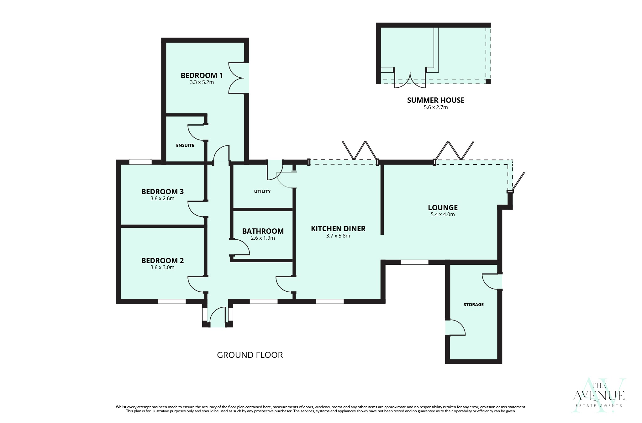 3 bed cottage for sale in Church Lane, Upper Dean, Huntingdon - Property floorplan