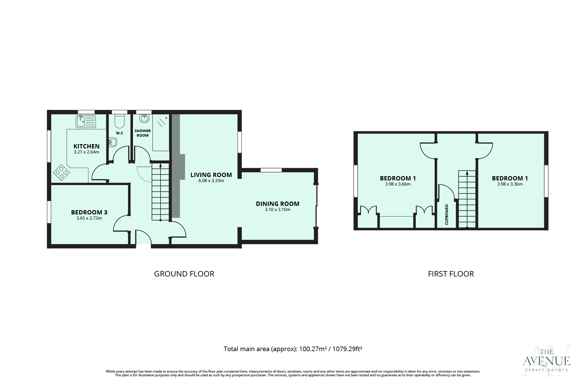 3 bed chalet for sale in Carters Way, Swavesey, Cambridge - Property floorplan