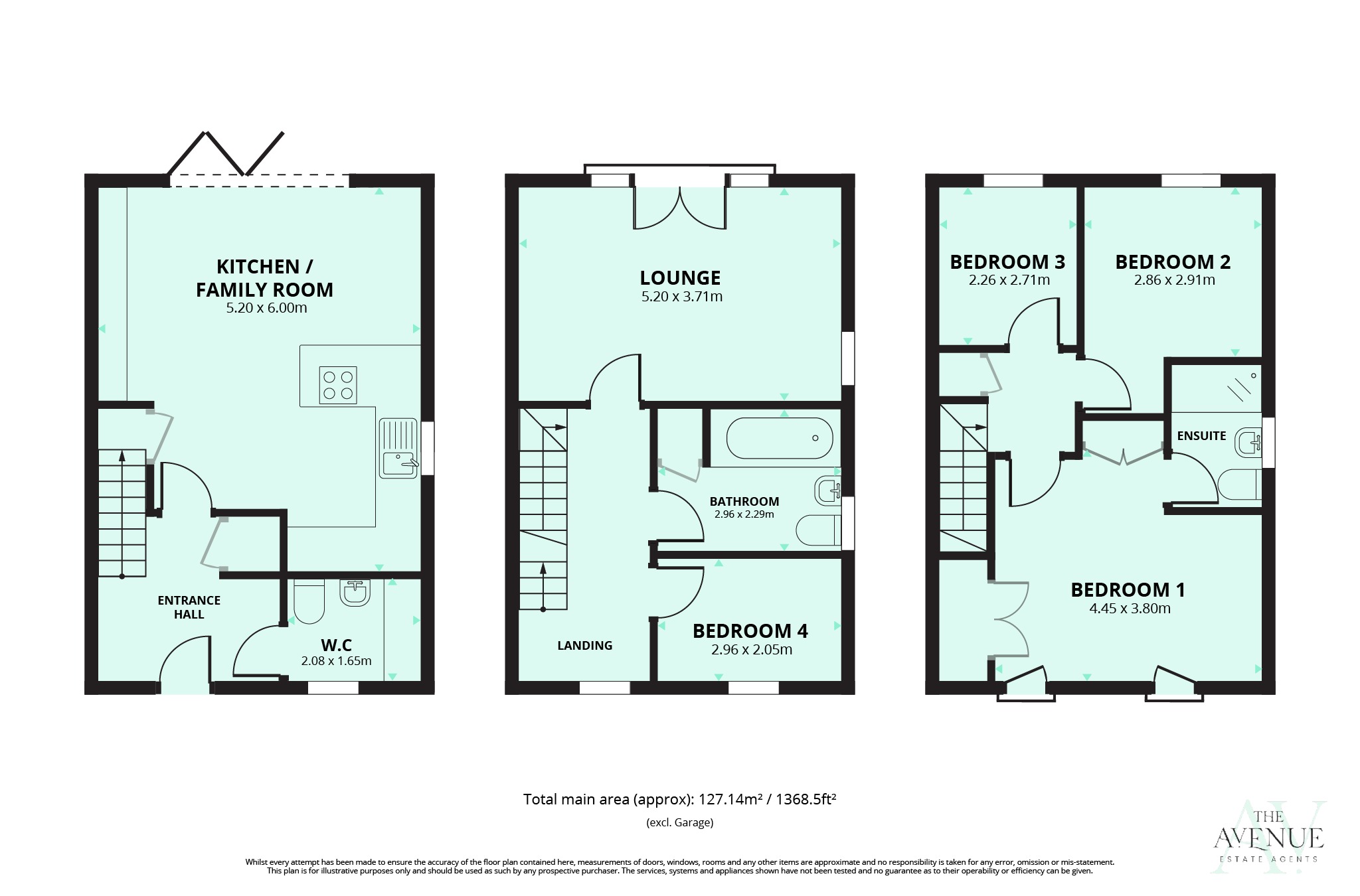 4 bed semi-detached house for sale in Stirling Road, Northstowe, Cambridgeshire - Property floorplan