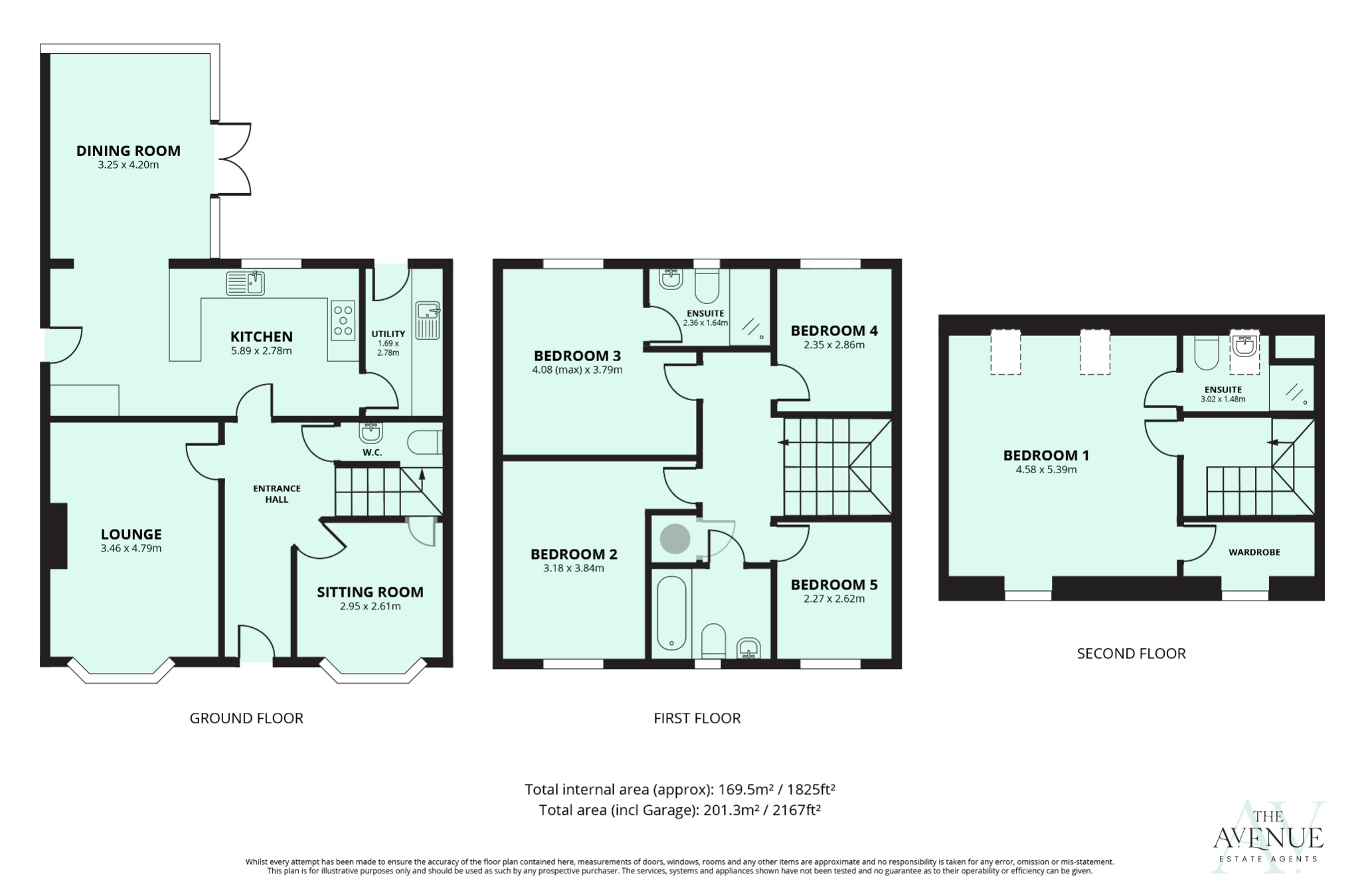 5 bed detached house for sale in Collingwood Drive, Longstanton, Cambridgeshire - Property floorplan