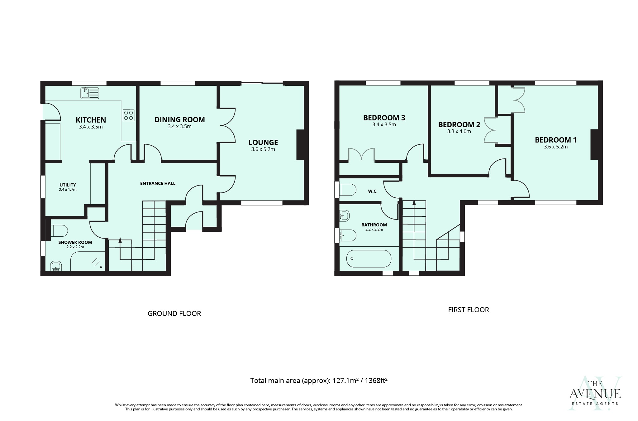 3 bed detached house for sale in Thatchers Wood, Longstanton, Cambridge - Property floorplan