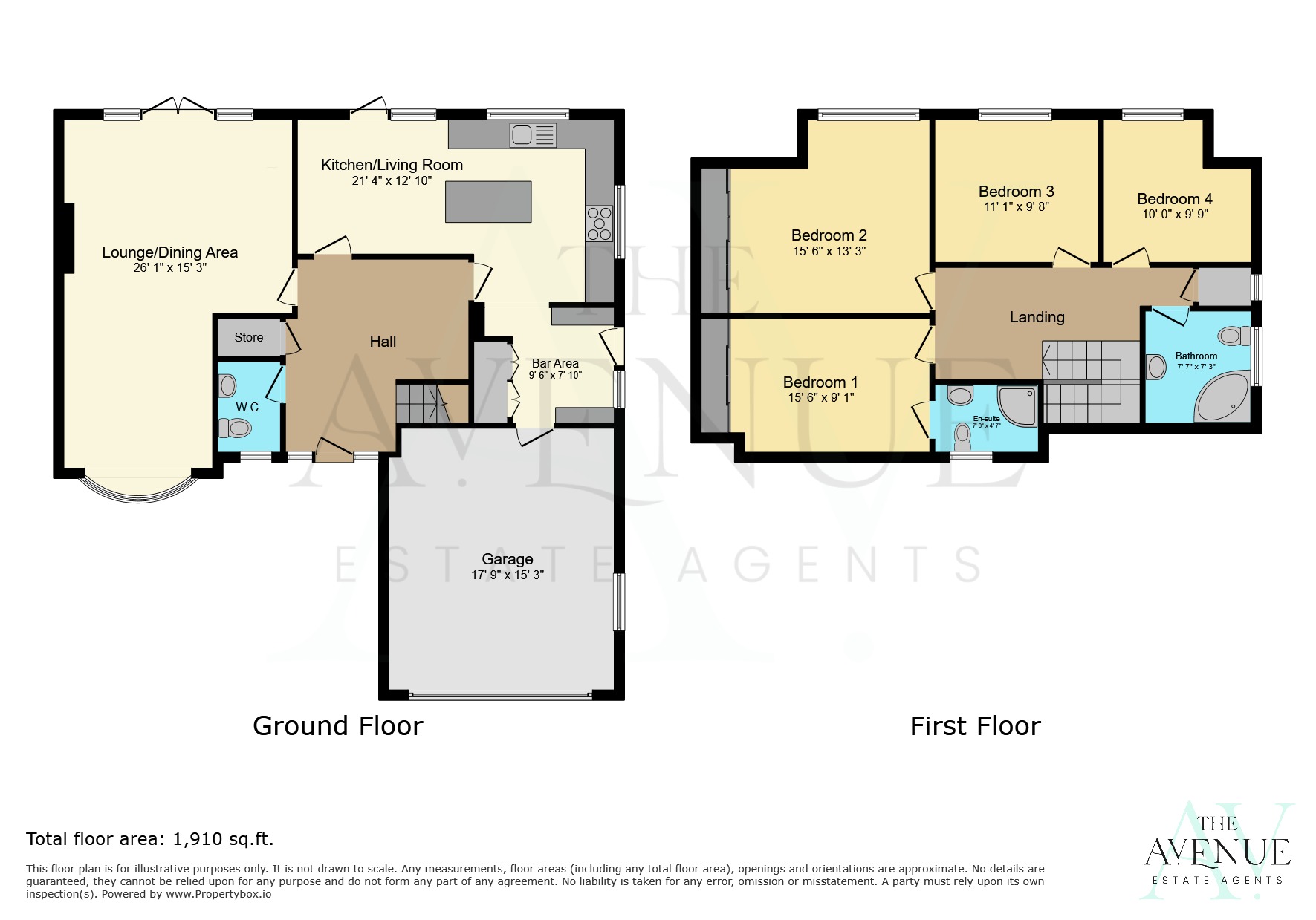 4 bed detached house for sale in Tettenhall Wood, Wolverhampton, West Midlands, WV6 - Property floorplan