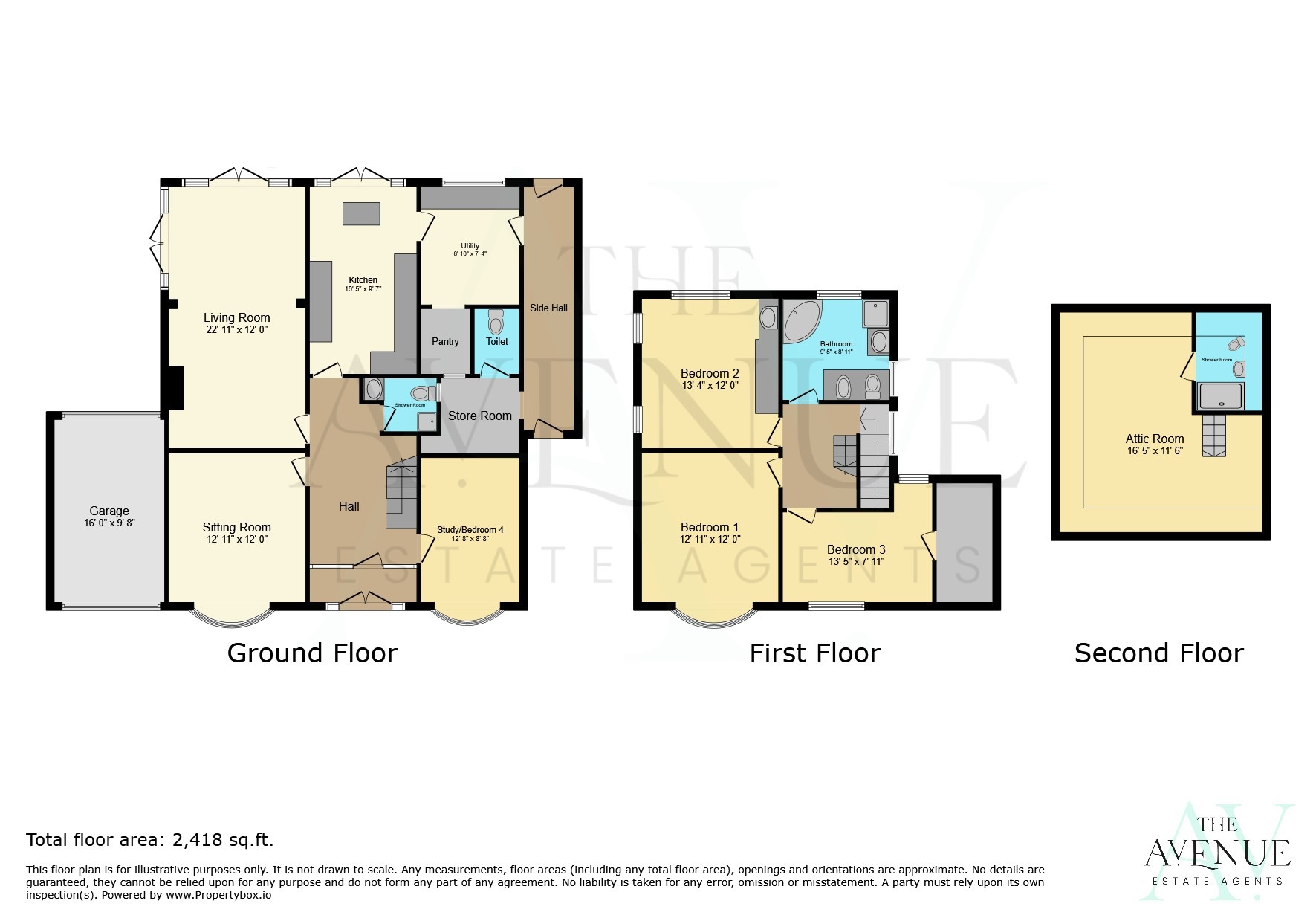 4 bed detached house for sale in Codsall, Wolverhampton, Staffordshire, WV8 - Property floorplan