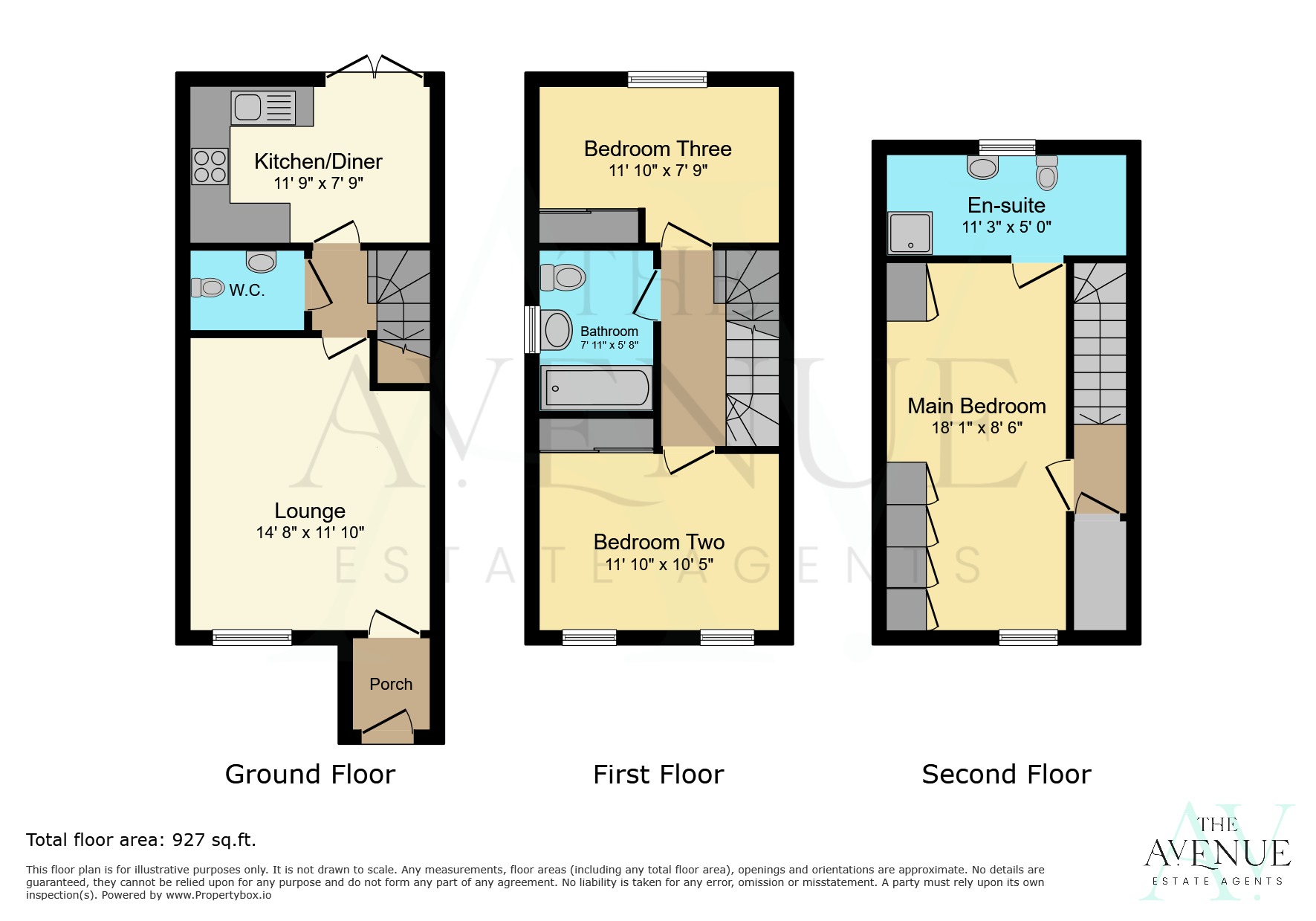 3 bed semi-detached house for sale in Fulmar Drive, Norton Canes, Cannock, Staffordshire, WS11 - Property floorplan
